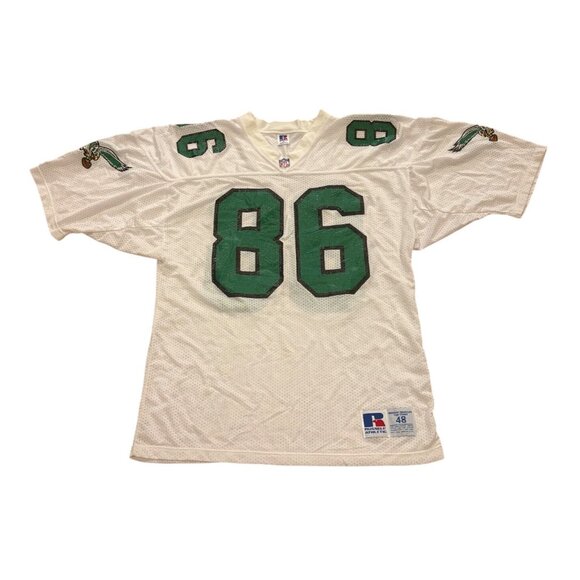 Vintage Russell Athletic Philadelphia Eagles Fred Barnett #86 White NFL Jersey - Picture 1 of 7